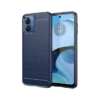 Ipacky Motorola Moto G14 - Blue Shock Proof Anti Slip Clear Transparent Soft TPU Back Cover Case