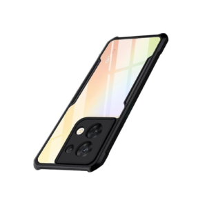 Ipacky Oppo Reno 8 Shock Proof Anti Slip Clear Transparent Soft TPU Back Cover Case