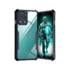 Ipacky XIOMI 10i Shock Proof Anti Slip Clear Transparent Soft TPU Back Cover Case