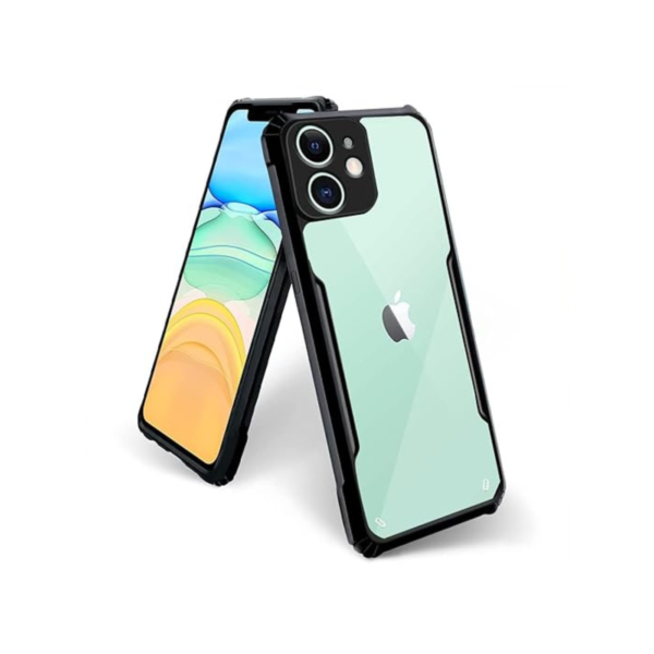 Ipacky iphone 11 Shock Proof Anti Slip Clear Transparent Soft TPU Back Cover Case