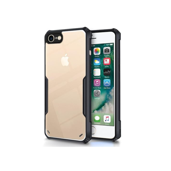 Ipacky iphone 7 Shock Proof Anti Slip Clear Transparent Soft TPU Back Cover Case